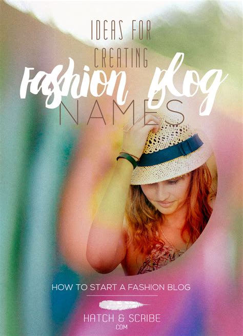 Brainstorm and come up with 3 different names. How To Come Up With Ideas for Fashion Blog Names | Hatch ...