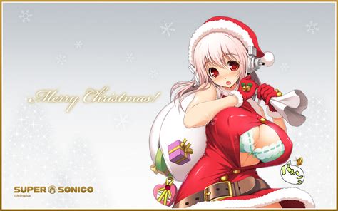 Definetely a very good game. Nitroplus' Mascot Gets an Erotic Christmas Wallpaper Illustration NSFW - Haruhichan