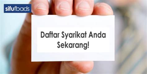 Firma daftar syarikat sdn bhd (setiausaha syarikat) yang dipercayai oleh: Peniaga Internet Wajib Daftar Syarikat di SSM… | SifuBad