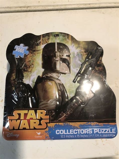 2015 be@rbrick star wars darth vader chrome ver. Star Wars Collectors Puzzle Boba Fett 1000 pieces in ...