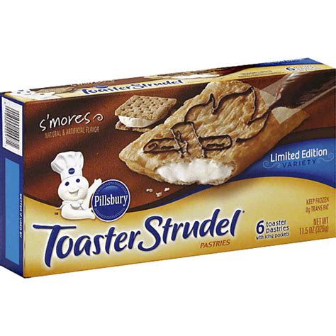 Per 1 pastry with icing: Pillsbury Toaster Strudel Pastries Limited Edition ...