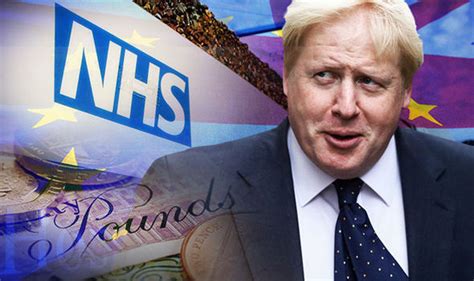So its support hasn't been of any real assistance to johnson. UK WILL use Brexit £350m per week to fund NHS, Boris ...