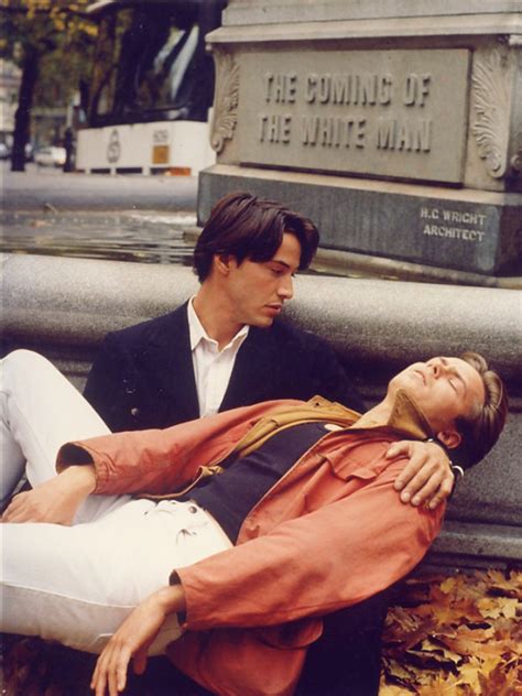 He misses most of the crucial developments in his own life, and must depend on the kindness of strangers even to pull him out of the middle of the road. Keanu Reeves and River Phoenix in My Own Private... | The ...