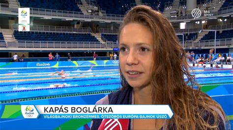 Find out more about boglarka kapas, see all their olympics results and medals plus search for more of your favourite sport heroes in our athlete database. Kapás Boglárka majdnem bealudt a riói vízbe! - Klub ...