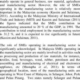 Berdasarkan laporan banci ekonomi negara 2016 oleh jabatan perangkaan malaysia, pada tahun 2015, 98.5% (907,065) industri adalah perusahaan kecil dan sederhana (pks). (PDF) Challenges Faced By the Small And Medium Enterprises ...