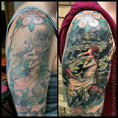 Triumph tattoo is a shop based in louisville. Ophelia rework before and after // John Embry. Tattoo ...