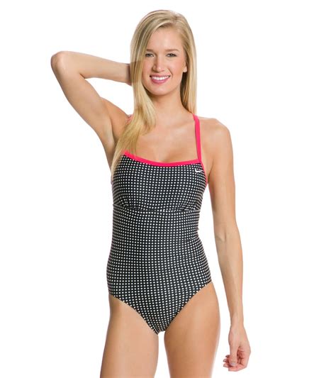 Sign up today and create your own profile! Nike Petite Dot Lingerie Tank One Piece Swimsuit at ...