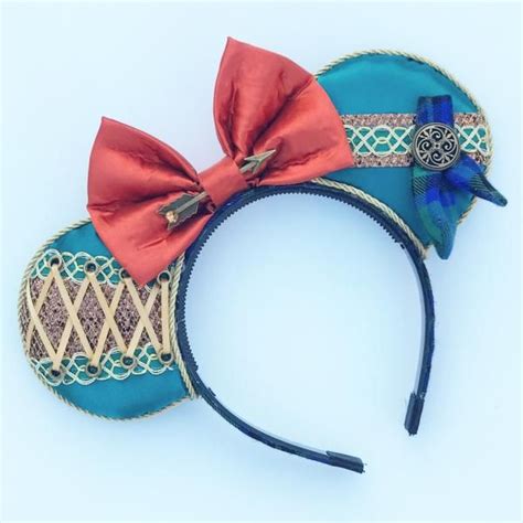 The newest addition to the list of disney princesses, moana is the first princess to. Scottish Princess Mouse Ears | Disney mouse ears, Disney ...