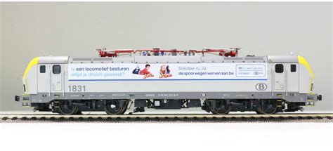 This is the site for you. LS Models 12217S Gauge H0 Electric locomotive series 18² nr. 1831 of the SNCB, epoch VI