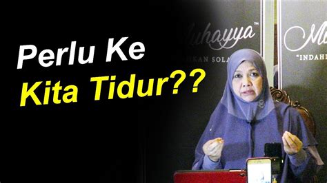 Please read and share wt others. PERLU KE KITA TIDUR - PROF MUHAYA 2019 - YouTube