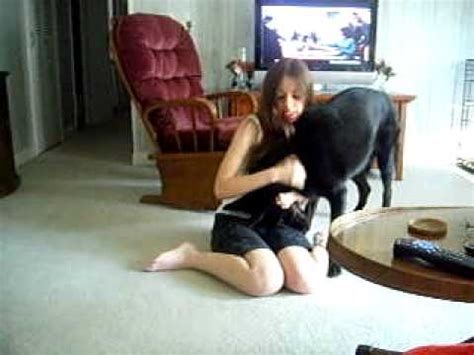 You're seeing this warning because they tweet potentially sensitive images or language. girl playing with dog - YouTube