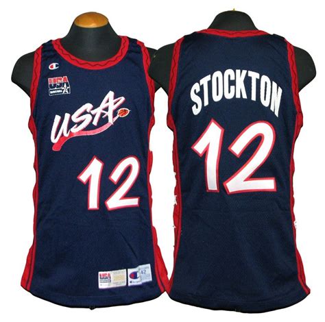 Twelve teams will compete in the men's basketball competition, including the host japan and team usa. Lot Detail - 1996 John Stockton USA Men's Olympic ...