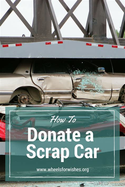 Donate your old car to npr. Scrap cars and junk vehicles can be donated to charity ...