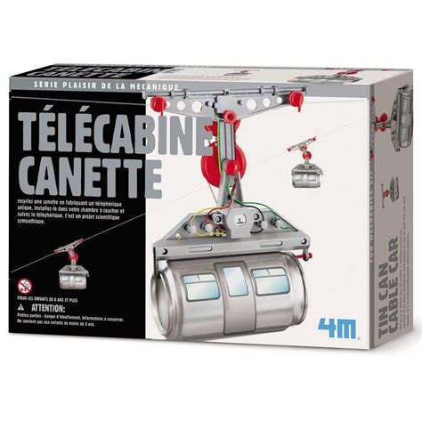 Route du téléphérique 74100 etrembières. Jeu expérience scientifique - téléphérique canette