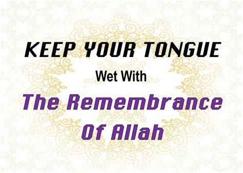 How should i properly clean my tongue? Keep your tongue wet with the remembrance of Allah ...