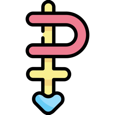 The colors are also symbols; Pansexual - Free shapes and symbols icons