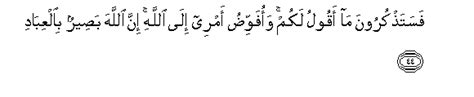 Hati agar segala kesusahan, kerisauan, kesedihan dan segala masalah dapat diselesaikan.pujuk hati agar tenang atasi segala kekacauan jiwa tersebut dengan amalan baca surah ghafir ayat ke 44 ini. Surah Al Ghafir Ayat 44 - Rowansroom