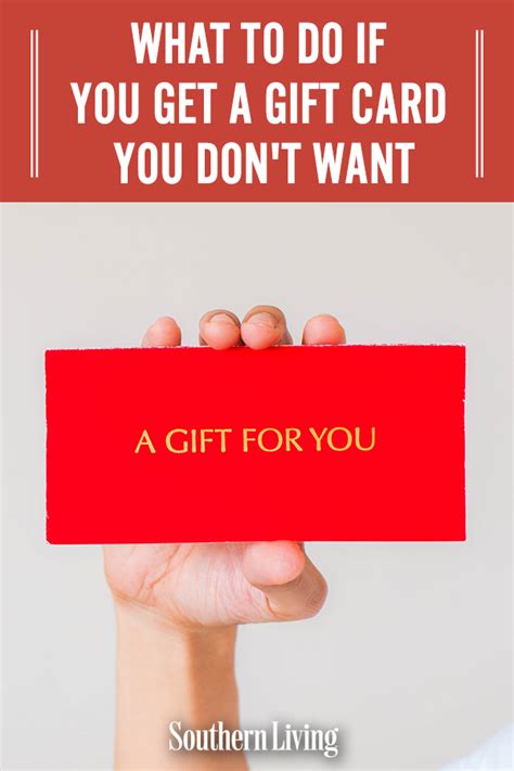 Nina on september 11, 2018 What to Do If You Get a Gift Card You Don't Want | Unique gift cards, Sell gift cards, Gift card