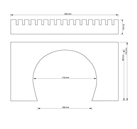 Tunnelportal tt karton / noch modelleisenbahnzubehor tunnel portal 1 gleisig 16 x 15 2 cm gunstig kaufen : Tunnelportale zweigleisig | Weihnachtsartikel und Elektro