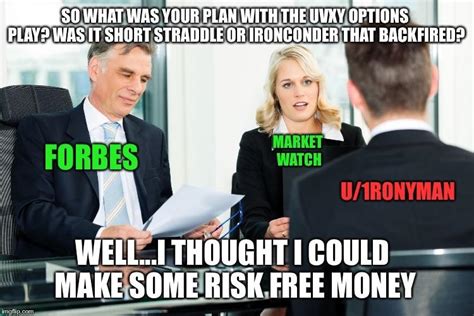 Want to make your own memes for free? u/1r0nyman's Forbes/Market Watch Interview be like ...