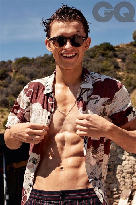 The trailer for tom's upcoming movie cherry has been released. Tom Holland Shows Off His Superhero Abs, Reveals He Showed Up to a Party Dressed as Spider-Man ...