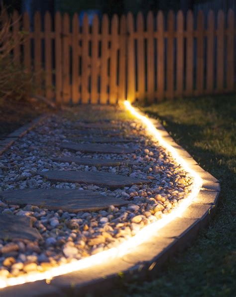 A little bit of landscaping around the house goes a long way and makes a big difference, especially if you're trying to increase curb appeal. DIY Outdoor Lighting: The Secret Life of Rope Light