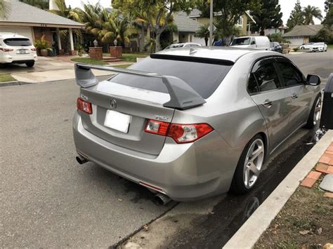 Body kit(pads, skirts) mugen style for acura tsx cu 2008, 2009, 2010 (fits: New 2009 - 2014 Acura tsx Mugen wing (mvtuning) for Sale ...