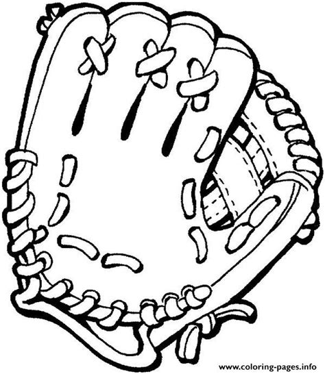 Do you think she will make it? Glove Softball Dd4c Coloring Pages Printable
