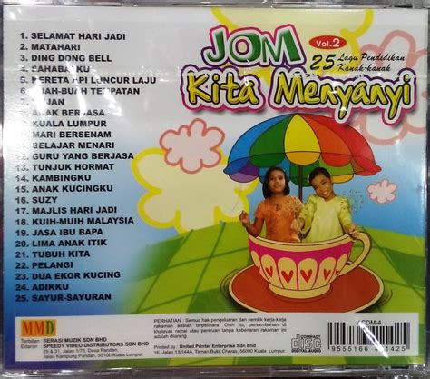 Lagu kanak kanak melayu malaysia tepuk amaiamai animated. Jom Kita Menyanyi 25 lagu Kanak-kan (end 4/11/2021 12:00 AM)