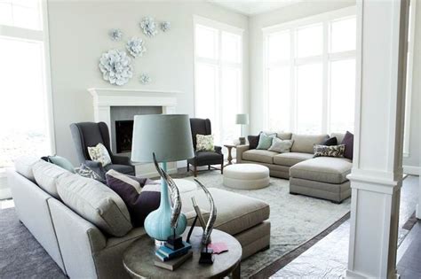 Purchase two identical sofas to set in the living rooms. Davies Development - living rooms - living room, face to face sectionals, face to face sectional ...