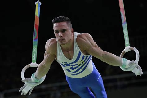 Find a gym near you. JO-2016/Gym: Petrounias en or aux anneaux - La Croix