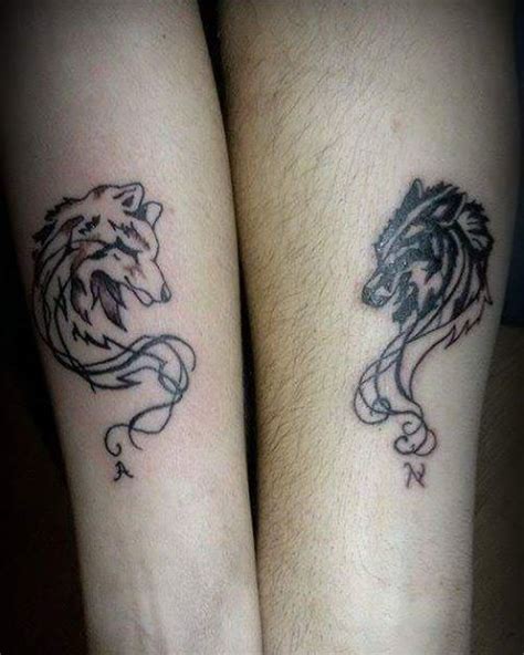 Votre couple est plein de sérénité et de calme. Matching Wolf Tattoos Designs, Ideas and Meaning | Tattoos ...