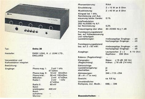 The stereo 30 plus was another big hit for leak. Leak Delta 30 | Hifi-Wiki