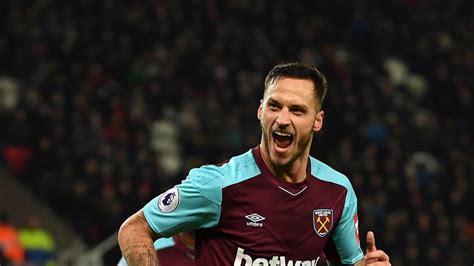 He was born to a serbian father. Marko Arnautovic back in West Ham training | Football News ...