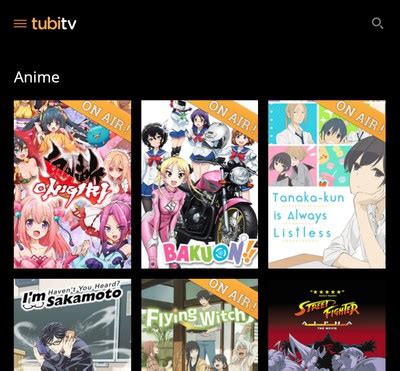 Even if you won't find the latest anime here, the video quality of the existing shows is on par with many hd websites. Tubi TV Streaming Platform Adds Sentai Filmworks Anime ...