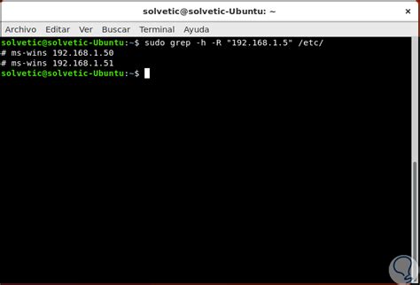 Es decir, que podemos verlo directamente la pantalla, o redireccionar la salida estándar a un archivo. Cómo usar comando Grep y Tree Linux ejemplos - Solvetic