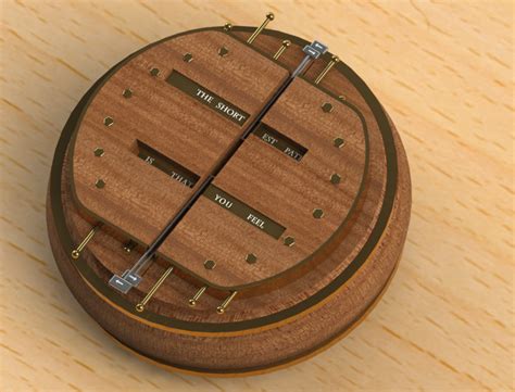 Cardboard and some plastic parts. Steampunk Compass Puzzle Box Entry - stnbl | 3D CAD Model ...