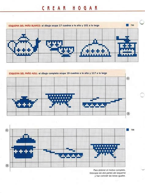 Paño de cocina para bordar en punto de cruz. Pin de Deyanira E. Figueroa em PUNTO DE CRUZ COCINA ...
