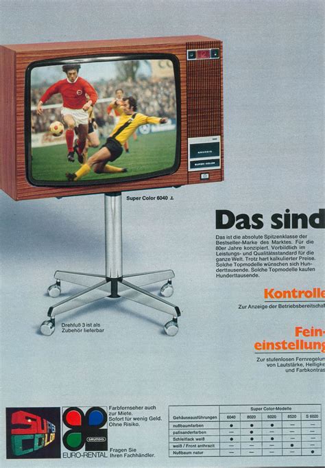 Jetzt stöbern, gleich kostenlos online schauen oder aufnehmen! Grundig TV-Programm 1977