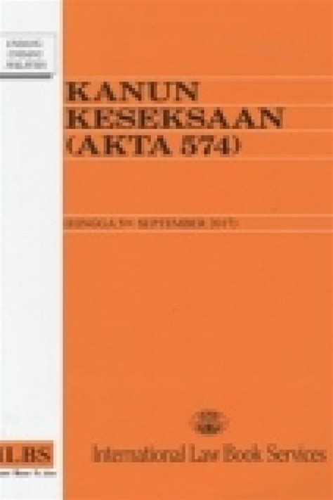 The specific requirements or preferences of your reviewing publisher, classroom teacher, institution or organization should keseksana applied. AKTA 574 KANUN KESEKSAAN PDF