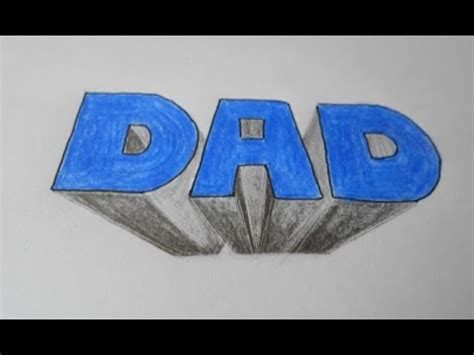 3d drawing trick art, burn candle, time lapse, watch!! 3D Drawing Dad, trick Art, Time Lapse - YouTube