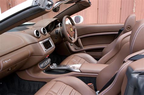 Read about the 2010 ferrari california interior, cargo space, seating, and other interior features at u.s critics admire the california's elegant, comfortable interior. Ferrari California interior | Autocar