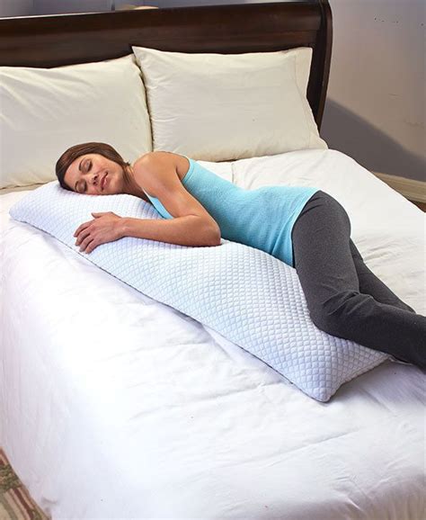 You may lose its density and may experience a loss of support from the foam. LARGE MEMORY FOAM COOL GEL BODY PILLOW Comfortable Machine ...