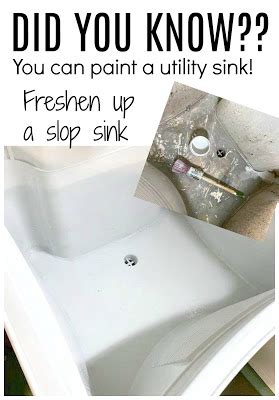You use this paint just like any other spray paint. Can you Paint a Utility Slop Sink? | Slop sink, Utility ...