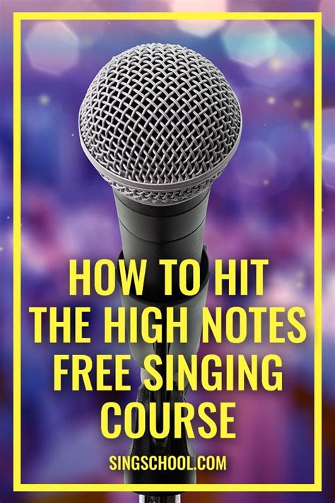 When the new window loads, look to the right side of the screen. Tips on Singing High Notes - Free online singing lessons ...