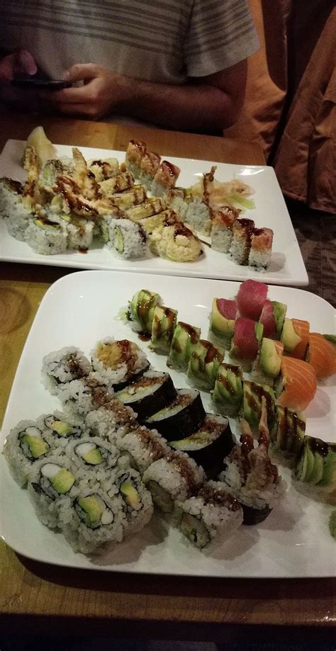 The sushi was decent, but expensive. I ate All you can eat sushi! | Unhealthy food, Food snapchat