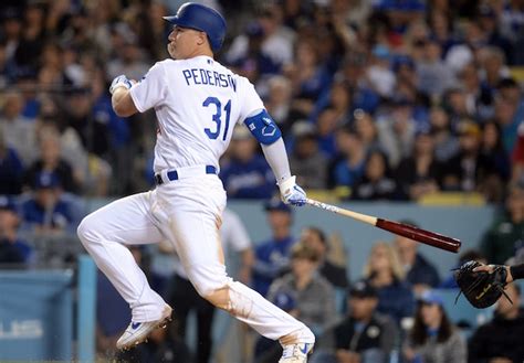 Mic'd up anthony rizzo knew joc pederson was getting a fastball and he launched it for a homer. Dodgers Highlights: Joc Pederson Hits Go-Ahead Triple ...