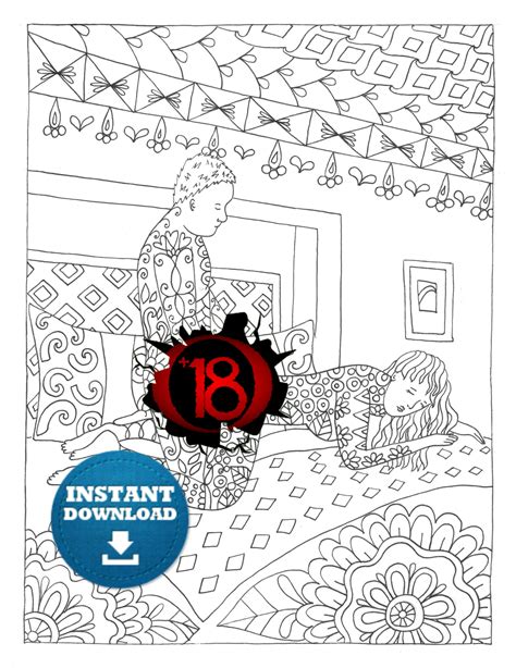 Adult coloring books are more than just a fad. Instant Download Sex Positions Coloring Page Naughty Adult ...