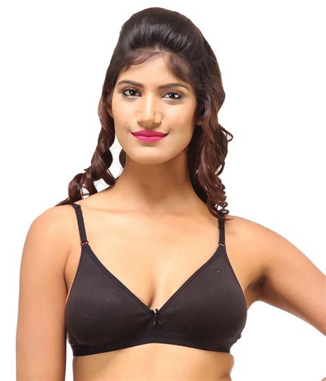 Size of bra in india. Buy Desiharem Black Non-padded Bra Online at Best Prices ...