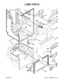 We've put together a list of symptoms for kitchenaid refrigerator model krmf706ess01 below. Parts for KitchenAid KRFF300ESS00 Refrigerator ...